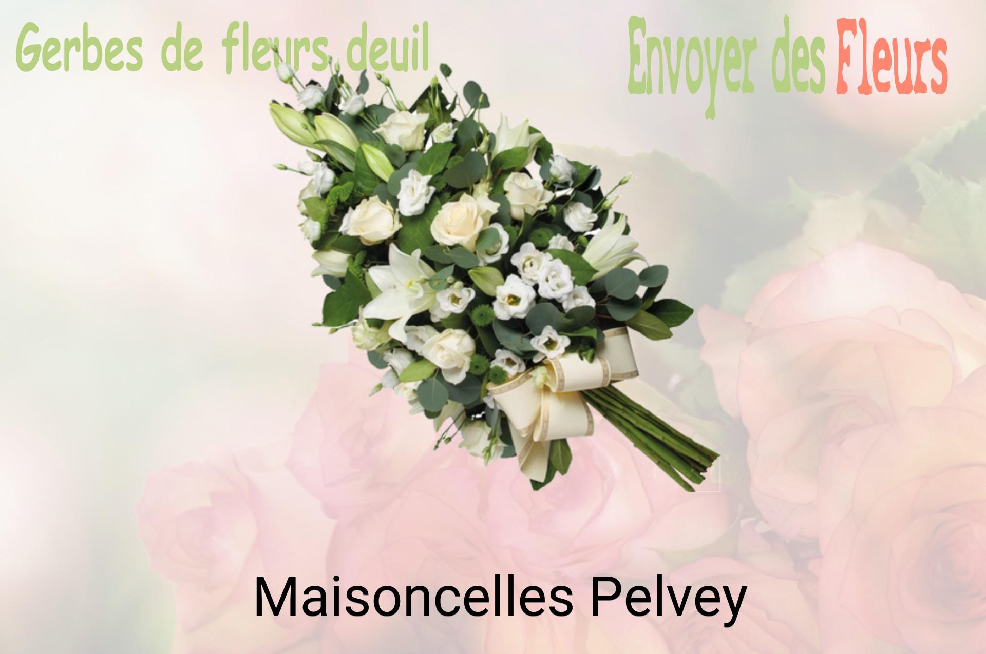 Gerbe de fleurs de deuil livrée à Maisoncelles-Pelvey